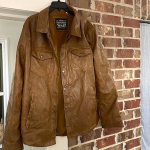 Levi Leather Jacket size Large